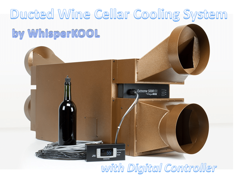 Ducted Wine Cellar Cooling Systems