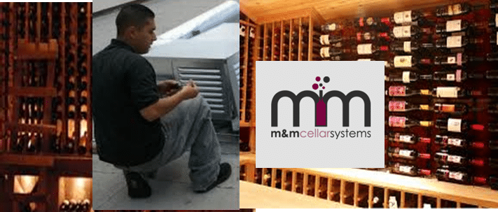Wine Cellar Cooling Installation by M&M