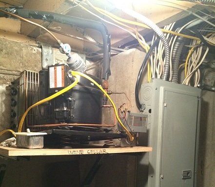 The Old Wine Cellar Cooling System