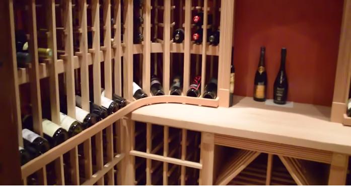 Beautifully Designed Residential Custom Wine Cellar in Irvine, Orange County, California