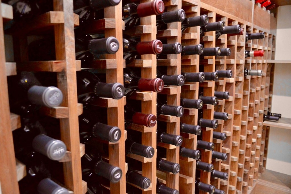 Curated visual reference: Gallery Detail: Los Angeles Wine Cellar Construction Project Without The Demolition