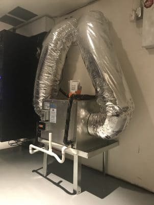 US Cellar Systems Cooling Unit Glass Wine Cellar