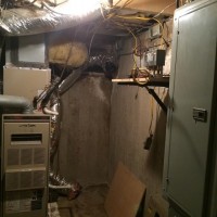 Old Cooling Equipment Removed Old Cooling Equipment Removed