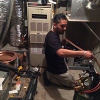 Welding of the Refrigeration Lines (Mario of M&M) Welding of the Refrigeration Lines (Mario of M&M)